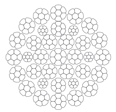 35x7 rotation resistant and compacted mobile crane hoist rope